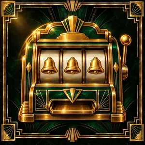 Lucky 777: a gold three-reel machine.